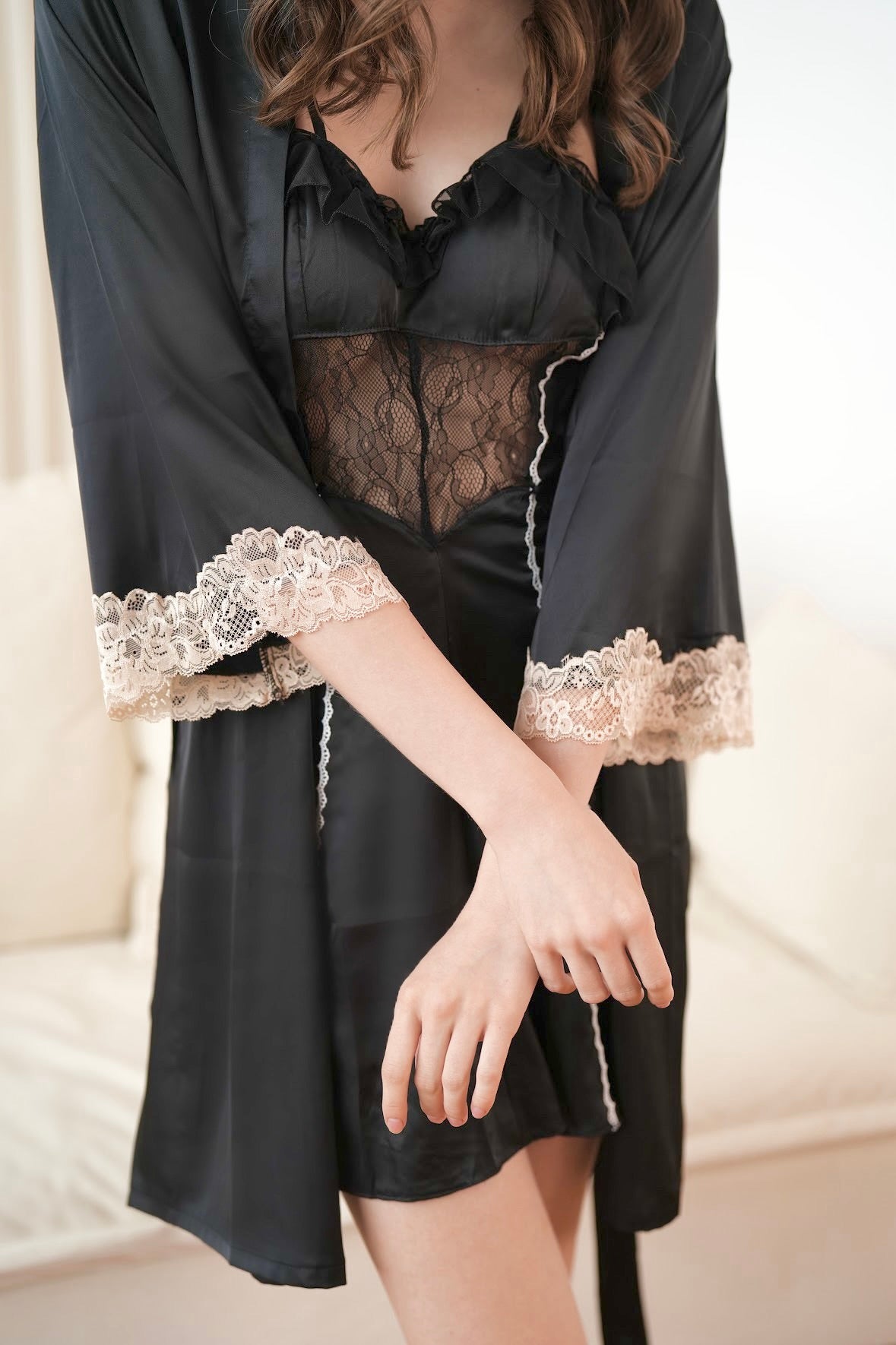 LILA ROBE SET